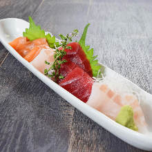 Assorted sashimi, 3 kinds