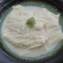 Edible Raw yuba (tofu skin)
