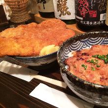 Pork cutlet rice bowl Pork cutlet rice bowl