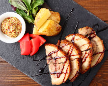 Grilled pork