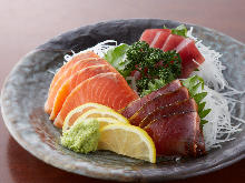 Assorted sashimi, 3 kinds