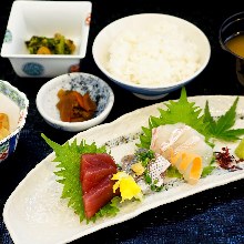 Sashimi set meal