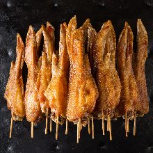 Grilled chicken skewer