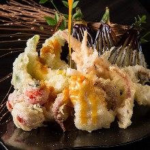 Assorted tempura