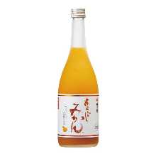 Aragoshi Mikanshu (coarsely strained Mandarin orange liqueur)