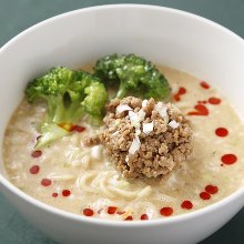 Chinese noodles in Sichuan-style sesame paste soup