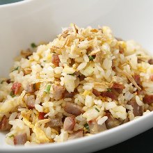 Fried rice with roasted pork