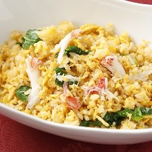 Fried rice with crab