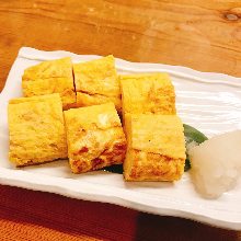 Japanese-style rolled omelet