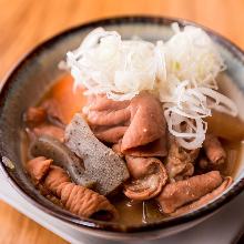 Simmered organ meats