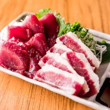 Assorted edible horse meat, 2 kinds