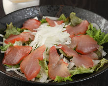 Raw ham salad