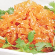 Jellyfish with dressing Jellyfish with dressing