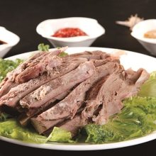 Boiled lamb hachinosu with sauce Boiled lamb hachinosu with sauce