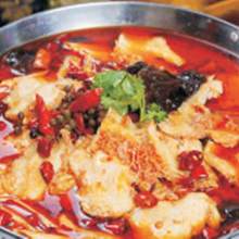 Honeycomb beef tripe hot pot