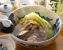 Simmered beef tendon