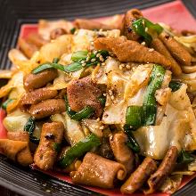 Horumon yaki (grilled offal)