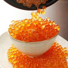 Salmon roe snacks