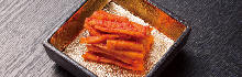 Chinese bellflower root kimchi