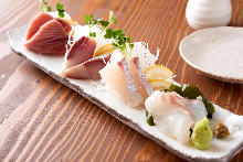 Assorted sashimi of the day