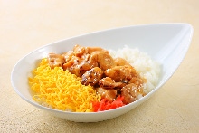 Grilled chicken rice bowl
