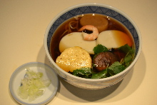 Boiled buckwheat noodles