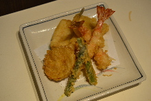 Assorted tempura