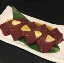 Beef liver (yakiniku)