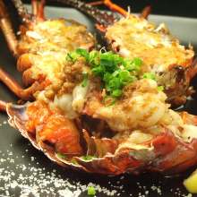 Spiny lobster Teppanyaki