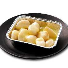 Grilled with garlic butter