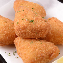 Fried camembert cheese