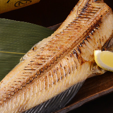 Grilled atka mackerel