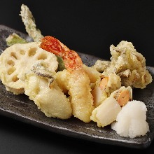 Assorted tempura, 6 kinds