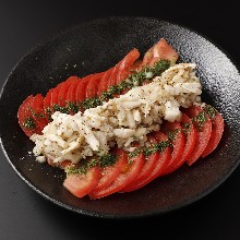 Steamed chicken salad