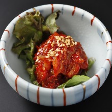 Chanja (Korean spicy marinated cod innards)