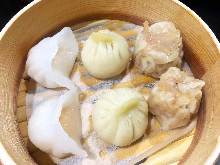 Assorted dim sum, 3 kinds