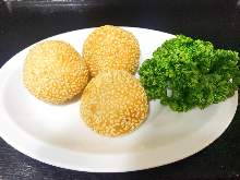 Sesame dumpling