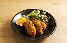 Deep-fried oysters