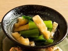 Ohitashi (boiled vegetables)