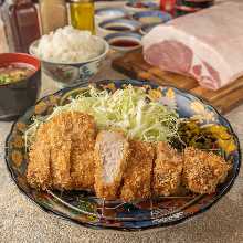 Pork loin cutlet set meal