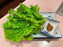 Sangchu (Korean stem lettuce)