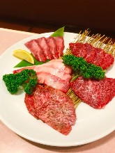 Assorted wagyu beef, 5 kinds