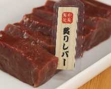 Beef liver (yakiniku)