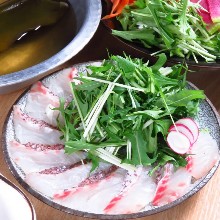 Seafood shabu-shabu
