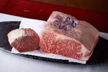 Kobe beef sirloin steak