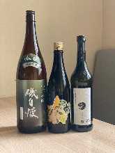 Sake tasting 3 kinds