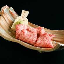 Special Beef Loin with Wasabi