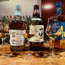 Compare 3 types of Japanese whisky
