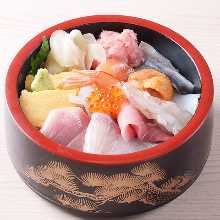 Seafood rice bowl Seafood rice bowl