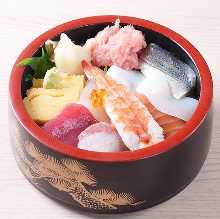 Seafood rice bowl Seafood rice bowl